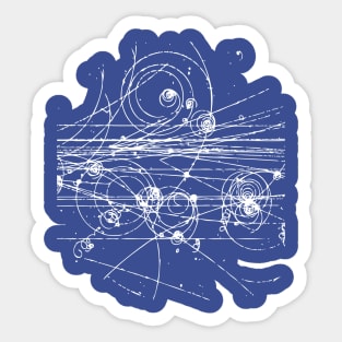 Particles! (dark gear edition) Sticker